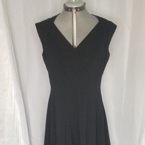 Calvin Klein, 10, black, A-line cocktail dress